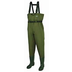 DAM Hydroforce Nylon Taslan Chest Wader Bootfoot Green 46-2XL Rybárske prsačky / Brodiace nohavice vyobraziť