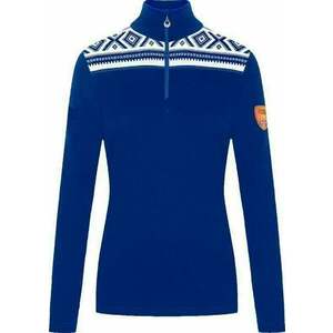 Dale of Norway Cortina Basic Womens Sweater Ultramarine/Off White M Sveter vyobraziť