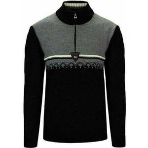 Dale of Norway Lahti Mens Knit Sweater Black/Smoke/Off White 2XL Sveter vyobraziť