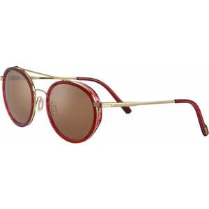 Serengeti Geary Red Streaky/Bold Gold/Mineral Polarized Drivers Gold Lifestyle okuliare vyobraziť