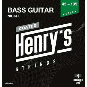 Henry's Coated Nickel 45-105 Struny pre basgitaru vyobraziť