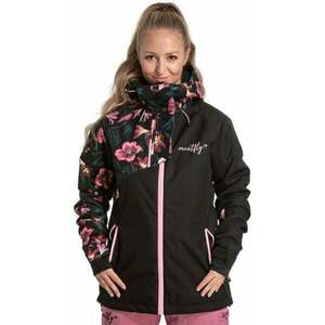 Meatfly Deborah SNB & Ski Jacket Hibiscus Black XS Lyžiarska bunda vyobraziť