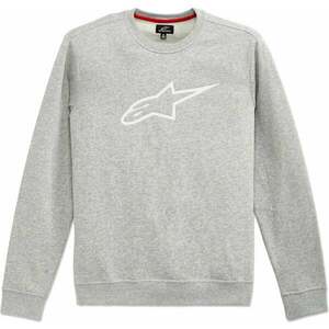 Alpinestars Ageless Crew Fleece Grey Heather/White L Mikina vyobraziť