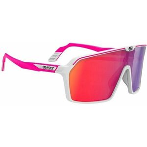 Rudy Project Spinshield White/Pink Fluo Matte/Multilaser Red Lifestyle okuliare vyobraziť