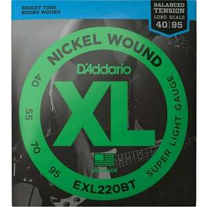 D'Addario EXL220BT Struny pre basgitaru vyobraziť