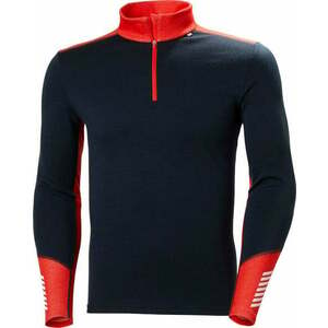 Helly Hansen Lifa Merino Midweight 1/2 Zip Navy L Technická spodná vrstva vyobraziť