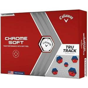 Callaway Chrome Tour White Triple Track Golfové lopty vyobraziť