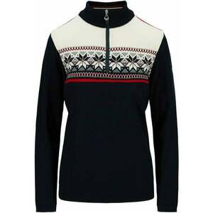 Dale of Norway Liberg Womens Sweater Marine/Off White/Raspberry M Sveter vyobraziť