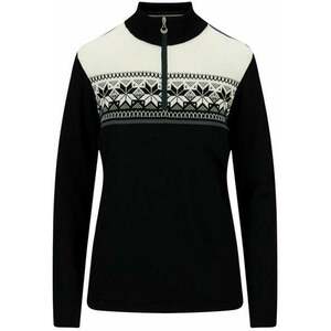 Dale of Norway Liberg Womens Sweater Black/Offwhite/Schiefer M Sveter vyobraziť