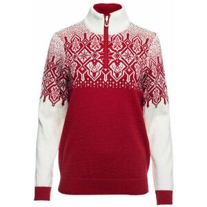 Dale of Norway Winterland Womens Merino Wool Sweater Raspberry/Off White/Red Rose S Sveter vyobraziť