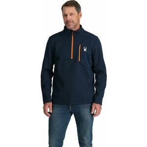 Spyder Mens Bandit 1/2 Zip True Navy S Sveter vyobraziť