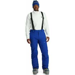 Spyder Mens Dare Ski Pants Electric Blue S Lyžiarske nohavice vyobraziť