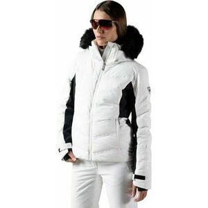 Rossignol Depart Womens Ski Jacket White M Lyžiarska bunda vyobraziť