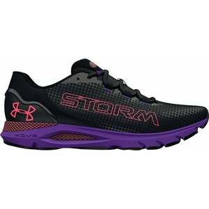 Under Armour Men's UA HOVR Sonic 6 Storm Running Shoes Black/Metro Purple/Black 44, 5 Cestná bežecká obuv vyobraziť