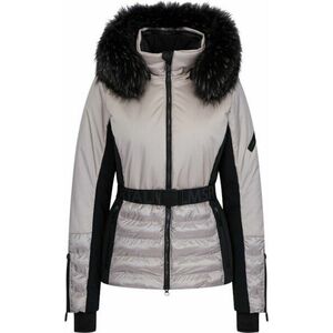 Sportalm Oxford Womens Jacket with Fur Taupe Pink 38 Lyžiarska bunda vyobraziť