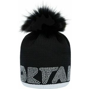 Sportalm Almrosn Womens Beanie with Fur Black UNI Lyžiarska čiapka vyobraziť