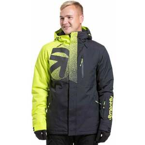 Meatfly Shader Mens SNB and Ski Jacket Acid Lime/Black M Lyžiarska bunda vyobraziť