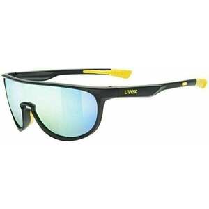 UVEX Sportstyle 515 Black Mat/Mirror Yellow Cyklistické okuliare vyobraziť