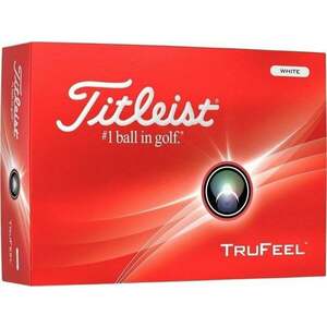 Titleist TruFeel 2024 White Golfové lopty vyobraziť