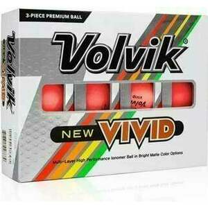 Volvik Vivid 2022 Pink Golfové lopty vyobraziť