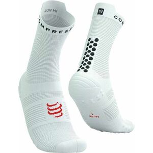 Compressport Pro Racing V4.0 Run High White/Black/Core Red T3 Bežecké ponožky vyobraziť