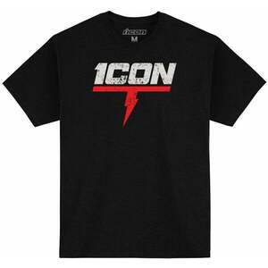 ICON - Motorcycle Gear 1000 Spark Black 2XL Tričko vyobraziť