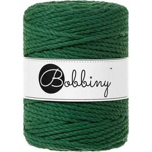 Bobbiny 3PLY Macrame Rope 5 mm 100 m Pine Green Špagát vyobraziť