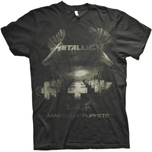 Metallica Tričko Master of Puppets Distressed Unisex Black L vyobraziť