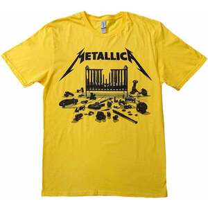 Metallica Tričko 72 Seasons Simplified Cover Yellow M vyobraziť