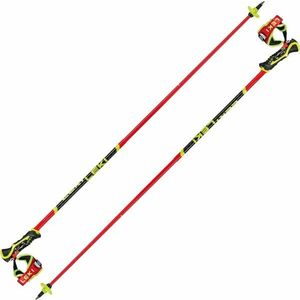 Leki Venom SL 3D Bright Red/Black/Neonyellow 115 cm Lyžiarske palice vyobraziť