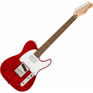 Fender Squier Affinity Series Telecaster FMT SH LRL Crimson Red Transparent Elektrická gitara vyobraziť