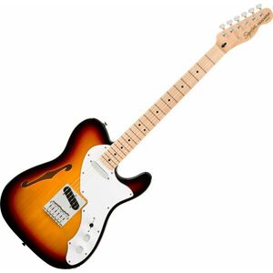 Fender Squier Affinity Series Telecaster Thinline MN 3-Color Sunburst Elektrická gitara vyobraziť