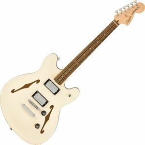 Fender Squier Affinity Series Starcaster Deluxe LRL Olympic White Semiakustická gitara vyobraziť