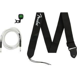 Fender Accessories Bundle Pack Cable Tuner Strap Gitarový pás vyobraziť