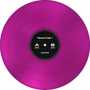 Native Instruments Traktor Control Vinyl DVS/Timecode Neon Pink Transparent vyobraziť