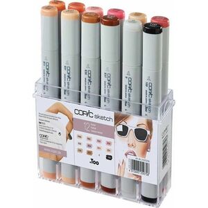 Copic Classic Fixky Skin Tones Colours 12 ks vyobraziť