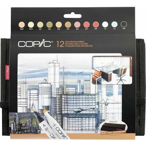 Copic Classic Fixky Architecture Colours 12 ks vyobraziť