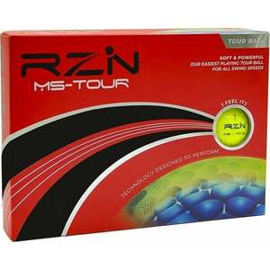 RZN MS Tour Yellow Golfové lopty vyobraziť