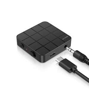 BlitzWolf BW-BL2 Bluetooth vysielač / prijímač 3.5mm jack, čierny (BW-BL2) vyobraziť