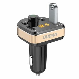 Dudao R2Pro Bluetooth FM Transmitter autonabíjačka 2x USB 3.4A, čierna vyobraziť