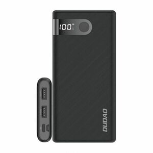 Dudao K9Pro Power Bank 10000mAh 2x USB 2A, čierny (K9Pro-01) vyobraziť