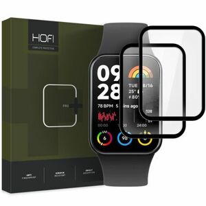 HOFI Hybrid 2x ochranné sklo na Xiaomi Smart Band 8 Pro, čierne vyobraziť