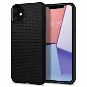 Spigen Liquid Air gumené púzdro pre iPhone 11, matné čierne (076CS27184) vyobraziť