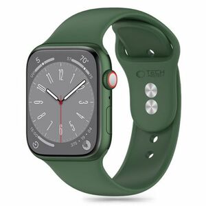 Tech-Protect Silicone remienok na Apple Watch 42/44/45/49mm, olive vyobraziť