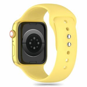 Tech-Protect Silicone remienok na Apple Watch 42/44/45/49mm, yellow vyobraziť