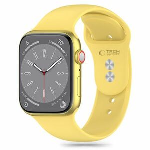 Tech-Protect Silicone remienok na Apple Watch 38/40/41mm, canary yellow vyobraziť