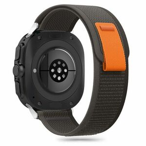 Tech-Protect Nylon remienok na Samsung Galaxy Watch Ultra 47mm, black/orange vyobraziť