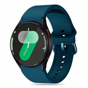 Tech-Protect Silicone remienok na Samsung Galaxy Watch 4 / 5 / 5 Pro / 6 / 7 / FE, montego blue vyobraziť