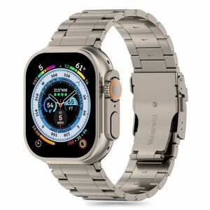 Tech-Protect Stainless remienok na Apple Watch 42/44/45/49mm, titanium vyobraziť