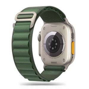 Tech-Protect Nylon remienok na Apple Watch 42/44/45/49mm, military green vyobraziť